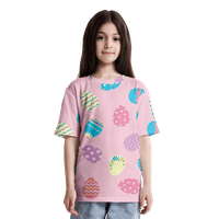 Ženska majica Ljetni kratki rukav Uskršnji zeko tiskani slatki, odrasli-XL, # 09