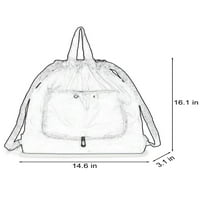 Prednji ruksak za žene izvlačenje Sklopivi joga Sackpack Veliki kapacitet Višenamjenska teretana Torba