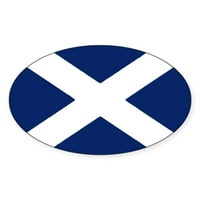 Cafepress - škotska zastava Auto decal - naljepnica