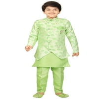 Ahhaaaa etnička nosi Sherwani kurta i pidžama set za dječake
