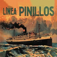 Pinillos Cruise Line Poster Print nepoznato