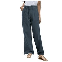 Pamučne hlače za žene Stretch hlače za žene Radne ležerne veličine zategnutosti Ženske pantalone plus