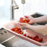 MTFUN sklopiva Colender preko sudopera za odvod košara širine plodove povrće Perite uvlačite plastiku