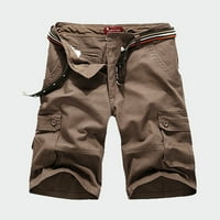 Muškarci Cargo Shorts Clearence ispod $ Rad sa više džepova Zipper Sportske kratke hlače Diplomski poklon