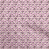 Onuone pamuk poplin svijetlo ružičasti tkaninski plemenski materijal šivaći materijal za štampanje od