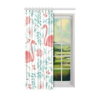 Lijepa zavjesa za zavjese od prozora Flamingo, prozori za spavaću sobu