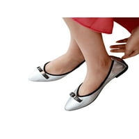 Welliumy Dame Flat cipele Udobne cipele Neklizajuće cipele za cipele vjenčani zabava Modni listić na