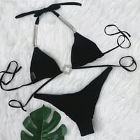 Ženski kupaći kostimi Dijamantni bazen Bandeau Bangeave kupaći kostimi na plaži Bikini setovi za žene