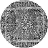 Ahgly Company u zatvorenom okrugli medaljon siva tradicionalna područja područja, 4 'krug
