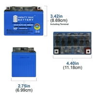 YTX4L-BSGEL 12V 3AH GEL zamjenska baterija kompatibilna sa Yamaha TTR125E LE električni start - pakovanje