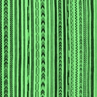 Ahgly Company Indoreni pravokutnik Oriental Emerald Green Moderne prostirke, 2 '3 '