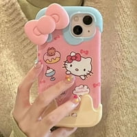 Slatka Sanrio Hello Kitty 3D futrola za telefon za telefon za iPhone Pro MA XS XR 6S Plus SE Cover