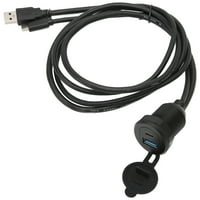 USB3. Vodootporni podatkovni kabel, USB3. Kabel podataka 1m 3,3ft sa LED svjetlom za prijenosno računare