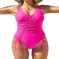 Ženski izrez jedan kupaći kostimi Strappy Crack Up Monokini kupaći kostim kupaći kostim šuplje kupaće