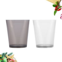 PLASTIČNE MJESTENE Šalice čiste skladišni čaše za vodu Veliki kapacitet za mjerenje čašice za kućnu
