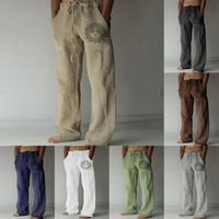 Muški casual baggy sportske pantalone za odmor za odmor joga jogging hlače plus veličine
