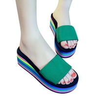 Ženske papuče čizme Veličina zabave Ženska modna platforma Papuče kupatilo klinove cipele za plažu Visoke