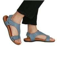 Colisha ženske cipele na platnu Loafers Udobna šetnja cipelama vanjski okrugli nožni stanovi Neklizne