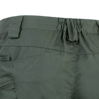 Muške hlače Radne pantalone za muškarce muške plaćene ispis olovke pantalone patentne pantalone elastične