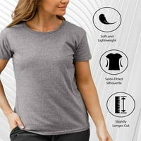 Ženski vrhovi ženski modni casual labav V-izrez tiskani majica kratkih rukava Top