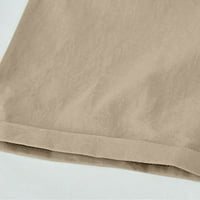 Ženske posteljine hlače Visoko stručni maslačak za prasak putnika sa širokim nogama labave pantalone
