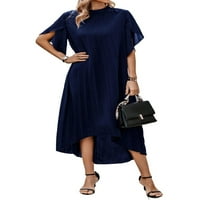 Ženska ljetna haljina Haljina Haljina Plaža Kratki rukav Haljina Ležerne haljine Dužina koljena Flowy