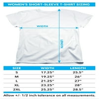Ženske vrhove Žene Ležerne prilike za ispis kratkog rukava Labava majica Bluza XL
