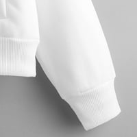 Opremljena haljina za ženske haljine Print V-izrez Modni pola rukava za odvajanje rukavice za spajanje