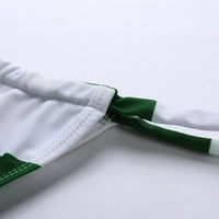 Zonghan Muns kompresija pod osnovnim slojem Top dugih rukava za tajice Sportski trčanje T-majice Zeleni