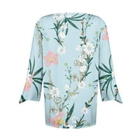 Ženski sasredssus casual stil čišćenja Ličnost Sweet Digital Printing Velika cvjetna suknja Trendy duga