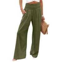 Cleariance ženske kratke hlače Ljeto tiskovina Ležerne prilike labavi džepovi Plus pantalone veličine
