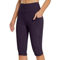 Ganfancp nove hlače Ženske visoke struke duge joge hlače elastične struke vježbanje trčanja yoga hlače