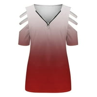 Ženske košulje s dugim rukavima Cvjetni print Crw Crt Dressy Casual vrhovi za ženska majica elastične