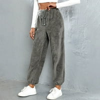 Ženske jean pantalone plus veličina zazor ženske casual hlače niz struk umetnuti ravni traper traperice