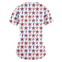 AmericanFlag svijest o majici dugih rukava, maruon, srednja sredstva