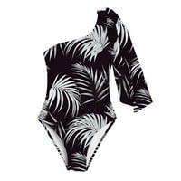 Žene Dva podijeljena remen Bikini Set Dame tiskani atraktivni kupaći odijelo ženska push-up podstavljena plićaka za kupaće odjeće podzemne kupaći kostim