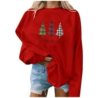 Printxy Womens Tops Cvjetni grafički pulover Ležerne prilike Raglan Tee bluza Teen Girls Ljeto Plus