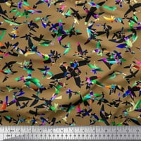 Prednjeg swalk-a Osnovni geometrijski print T Majica Blok u boji Ležerne prilike Duge rukave Tuničke