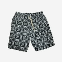 Yueulianxi dame slatko print struk navlaka za printu casual pantalone Duks hlače za žene