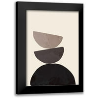 Vertetetes, Jeanette Bijeli Modern Wood Framed Museum Art Print pod nazivom - Kućudski buket